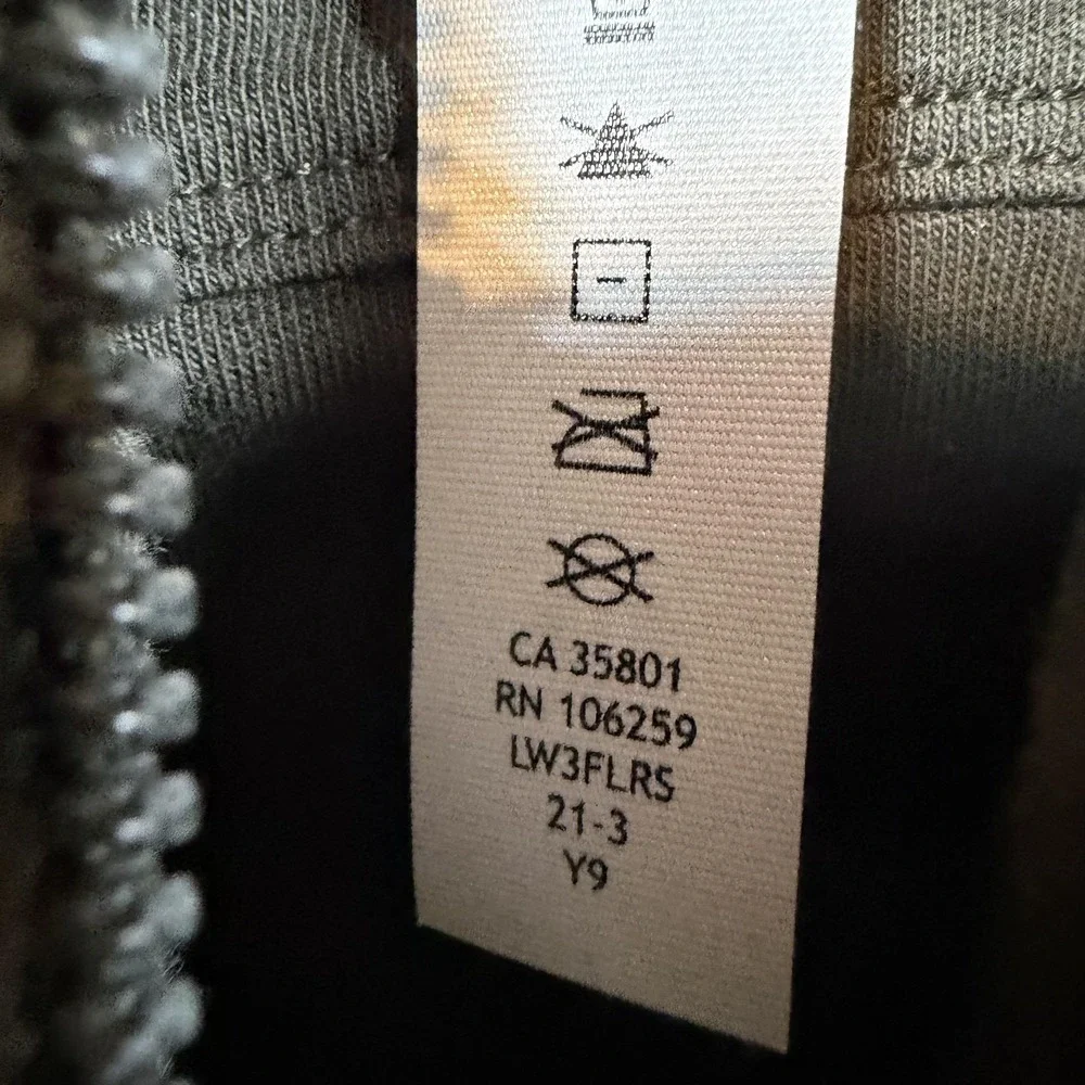 Lululemon Oh So Sherpa Hoodie Womens 6 Green Half Zip Teddy Fleece LW3FLRS